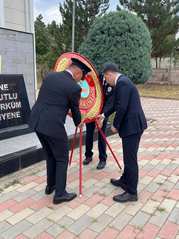 19 Eylül “Gaziler Günü” çelenk sunma programı